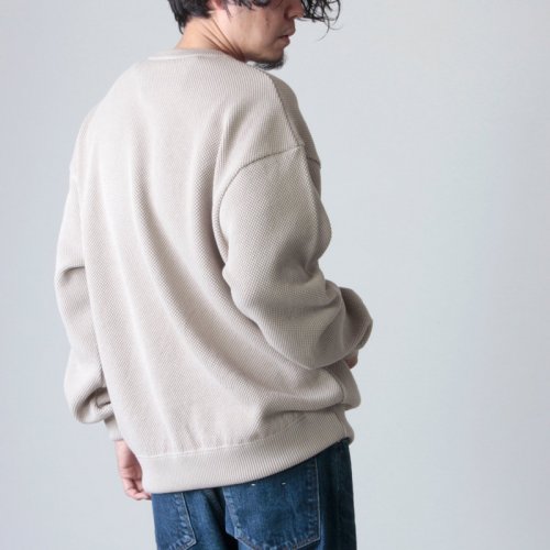 crepuscule (クレプスキュール) Cotyle別注 moss stitch L/S sweat