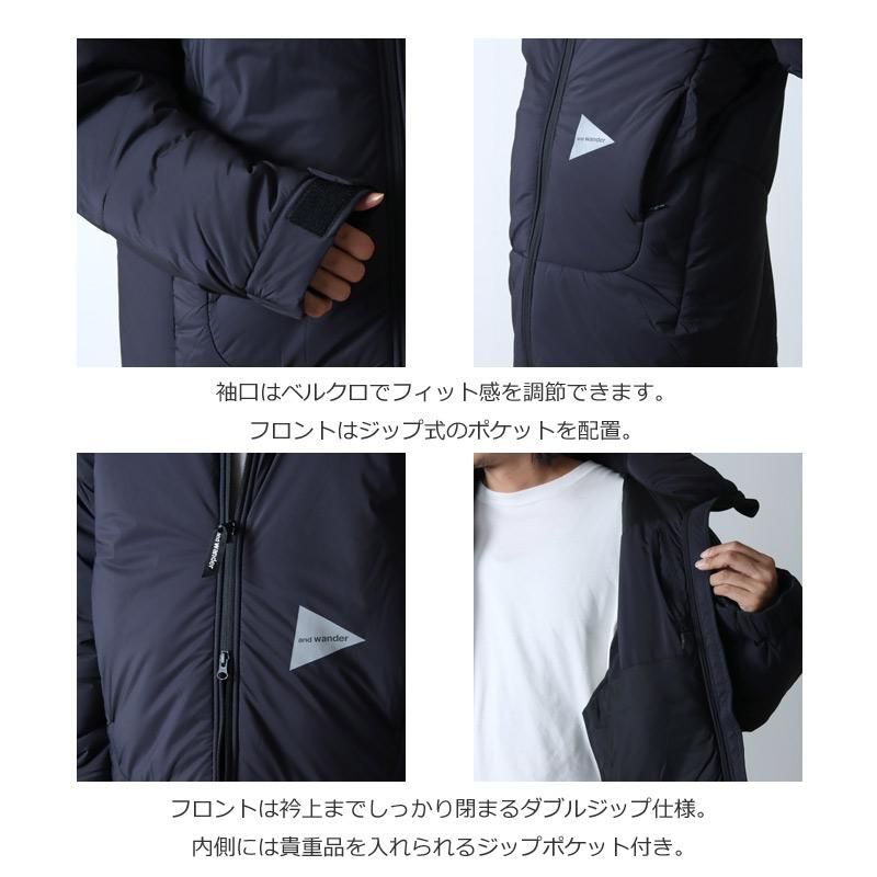 and wander (アンドワンダー) top fleece coat / トップフリース and wander (アンドワンダー) top fleece coat / トップフリース
