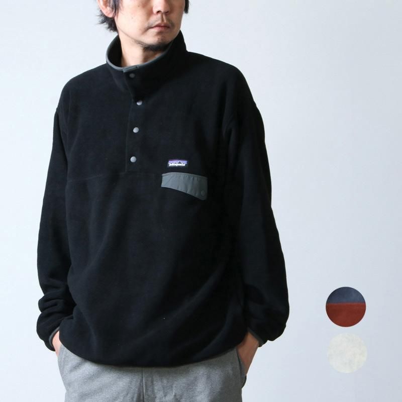 新品 パタゴニアシンチラスナップT  black/forge grey  L