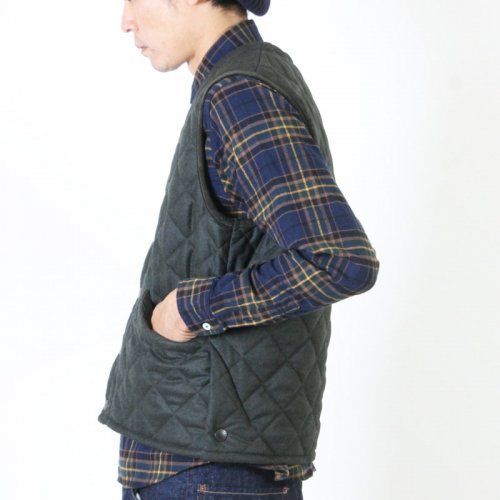 BARBOUR (バブアー) QUILT VEST WOOL / ウールキルティングベスト