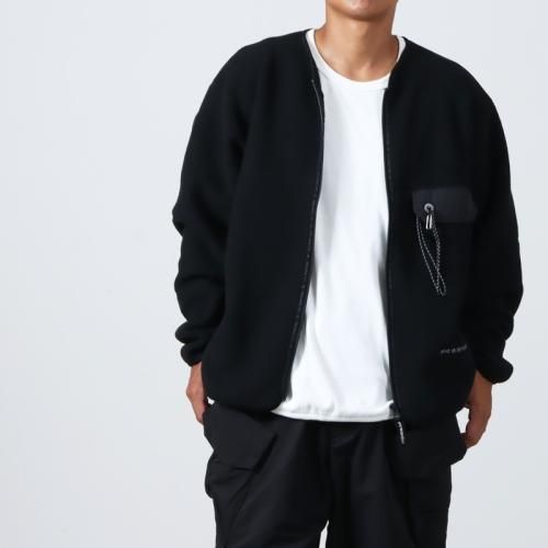 and wander (ɥ) wool fleece cardigan / ե꡼ǥ