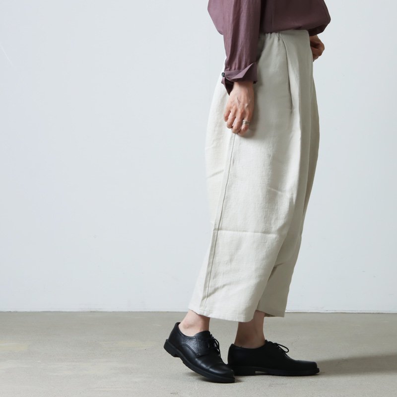 evameva (エヴァムエヴァ) linen sarrouel pants / リネンサルエルパンツ