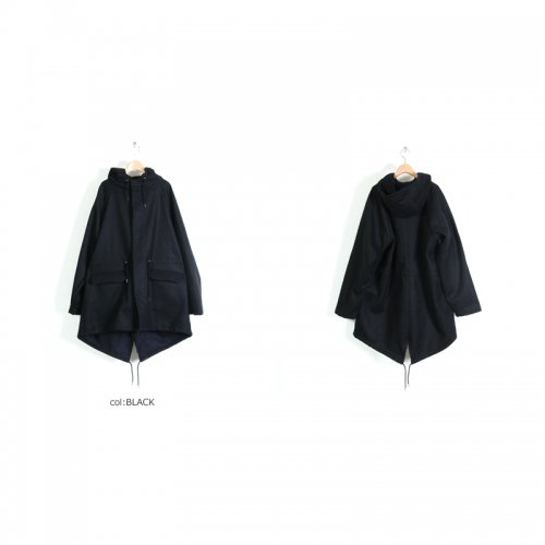 OUTIL (ウティ) MANTEAU FEAS / ウールカシミアモッズコート