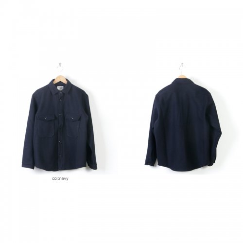 YAECA (ヤエカ) LIKE WEAR C.P.O SHIRT / ライクウェア― シーピーオー