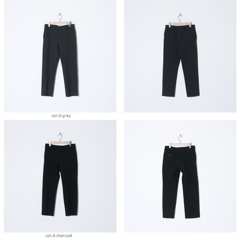 YAECA (ヤエカ) CONTEMPO 2WAY PANTS PIPED / コンテンポツーウェイパンツパイプド