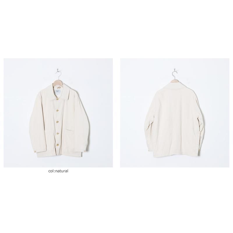 【美品】YAECA LIKE WEAR ホワイト カバーオール M YAECA (ヤエカ) WRITE COVERALL / ライトカバーオール