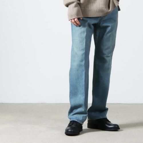 KAPTAIN SUNSHINE (ץƥ󥵥󥷥㥤) Baggy Cut Straight Denim Pants Washed / Хåȥȥ졼ȥǥ˥ѥ ù