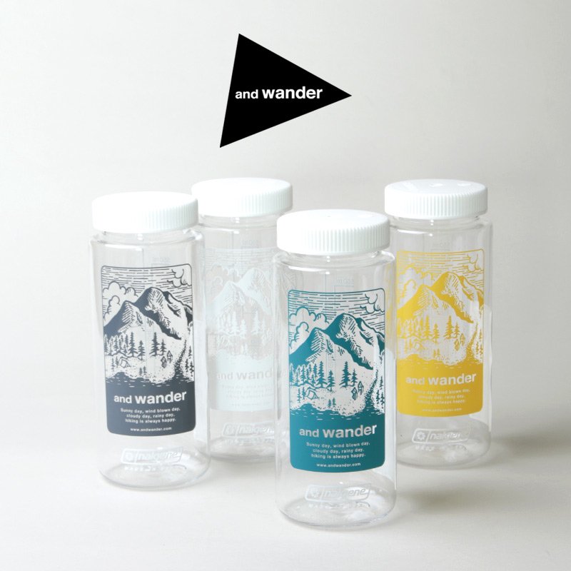 and wander (アンドワンダー) and wander nalgene bottle / アンドワンダー ナルゲンボトル