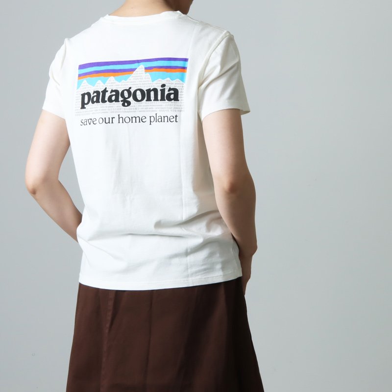 PATAGONIA (パタゴニア) W's P-6 Mission Organic T-Shirt / ウィメンズ・P-6 ミッション・オーガニック・ Tシャツ