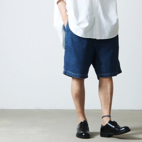 Graphpaper (グラフペーパー) Denim Baggy Shorts / デニムバギーショーツ