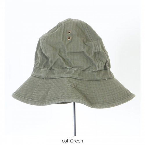 BAMBOOSHOOTS (バンブーシュート) HBT Utility Hat / ヘリンボーンツイル ユーティリティーハット