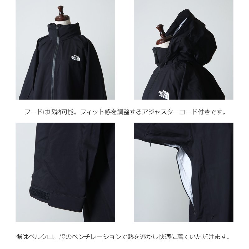 THE NORTH FACE (ザノースフェイス) MTY Pickapack Rain Coat / MTYピッカパックレインコート