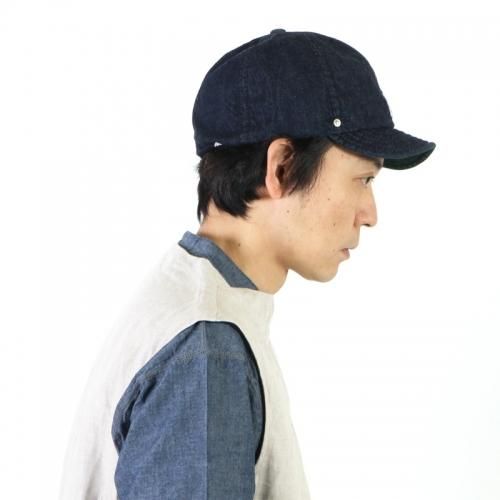 DECHO デニムとストライプのキャップセット DECHO デニムとストライプ