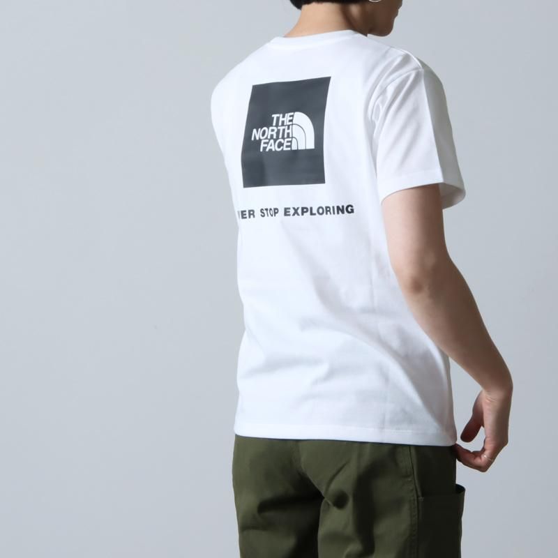 THE NORTH FACE (ザノースフェイス) S/S Back Square Logo Tee 