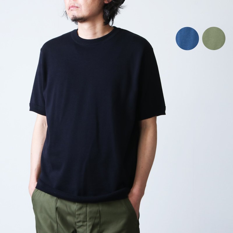 FUJITO (フジト) Knit T-Shirt / ニットTシャツ