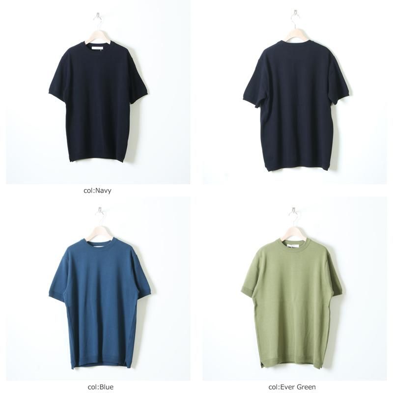 FUJITO (フジト) Knit T-Shirt / ニットTシャツ