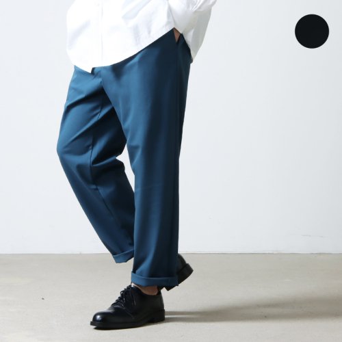 CURLY (カーリー) TRICOT TAPERED TROUSERS / トリコットテーパードトラウザース