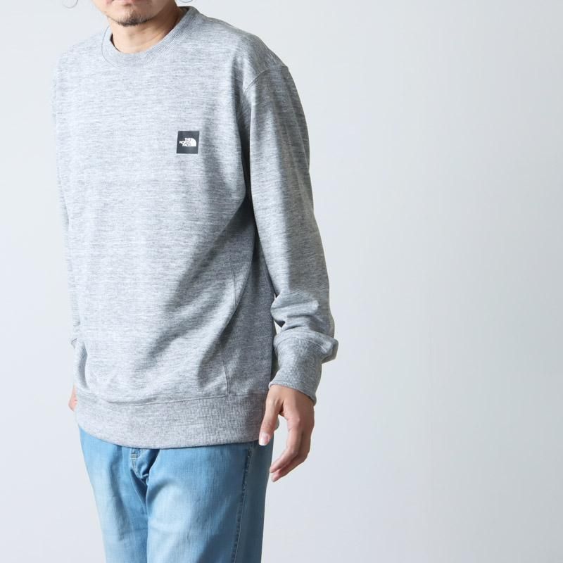 THE NORTH FACE (ザノースフェイス) Heather Logo Crew ⁄ ヘザーロゴクルー（メンズ）