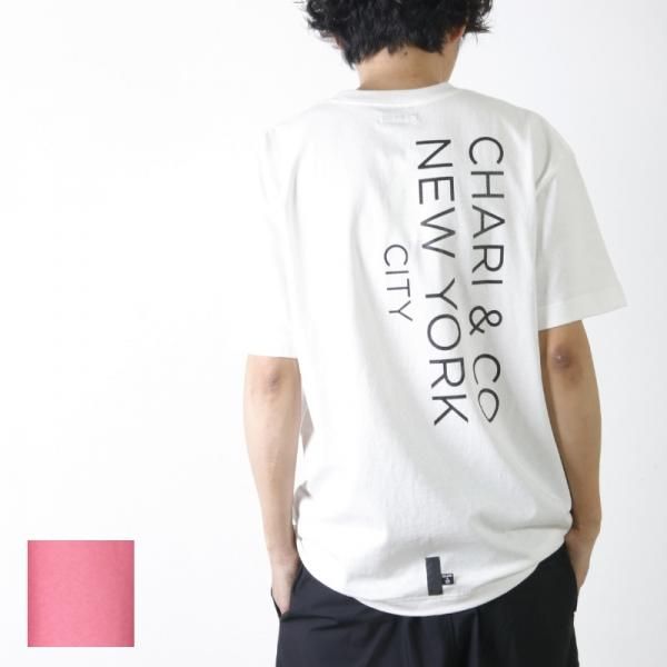 CHARI&CO チャリアンドコー Tシャツ Sサイズ メキシコ製 CHARI&CO (チャリアンドコー) BIG GOTHAM LOGO TEE / ビッグ