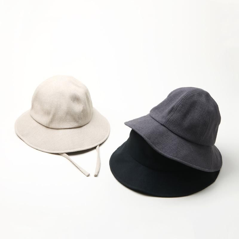 roundabout (ラウンダバウト) Cotton Linen Pripela Hat