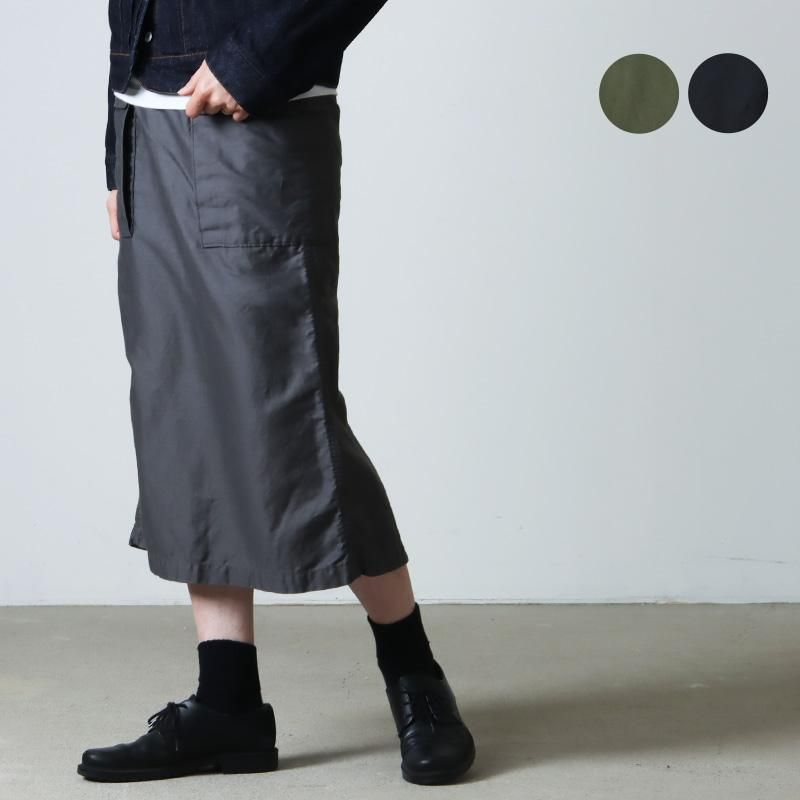 Graphpaper (グラフペーパー) Cotton Linen Molskin Cargo Skirt 