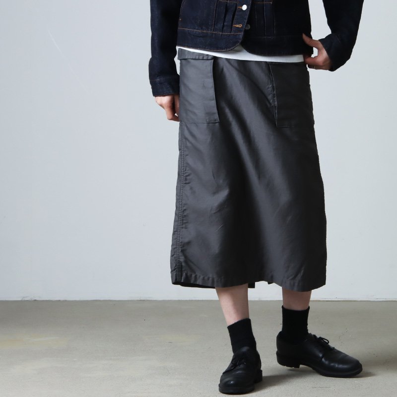 Graphpaper (グラフペーパー) Cotton Linen Molskin Cargo Skirt