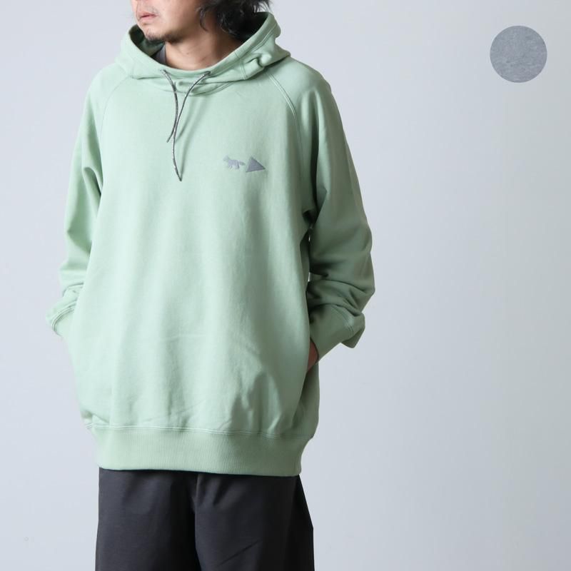 and wander (アンドワンダー) DRY COTTON SWEATHOODIE MKxAWD