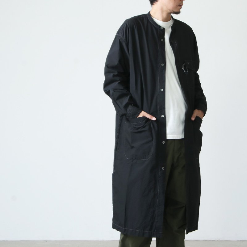 and wander (アンドワンダー) CORDURA typewriter long shirt for