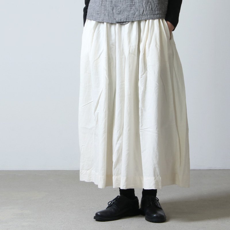 jujudhau (ズーズーダウ) GATHER SKIRT / ギャザースカート