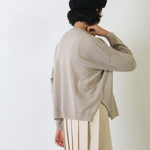 evameva (エヴァムエヴァ) Wool pullover / ウールプルオーバー