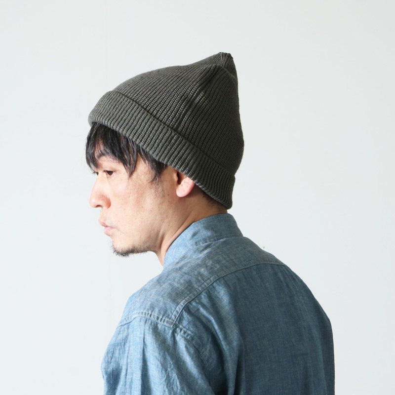 snow peak (スノーピーク) WG Strech Knit Cap / ホールガーメント