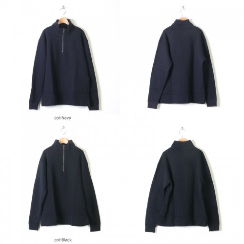 RICEMAN (ライスマン) Half Zip Sweater / ハーフジップセーター