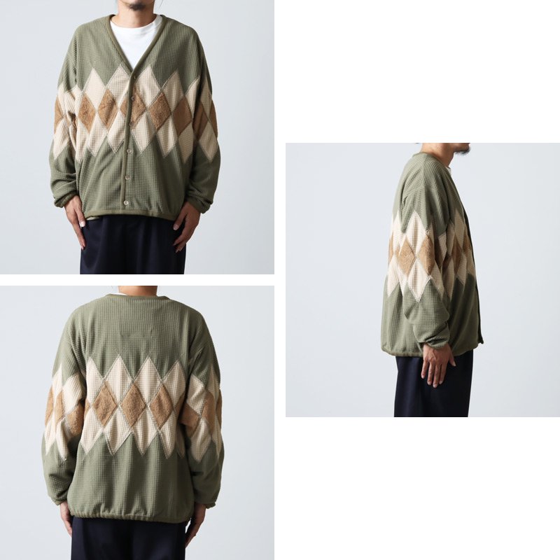 BURLAP OUTFITTER (バーラップアウトフィッター) ARGYLE FLEECE