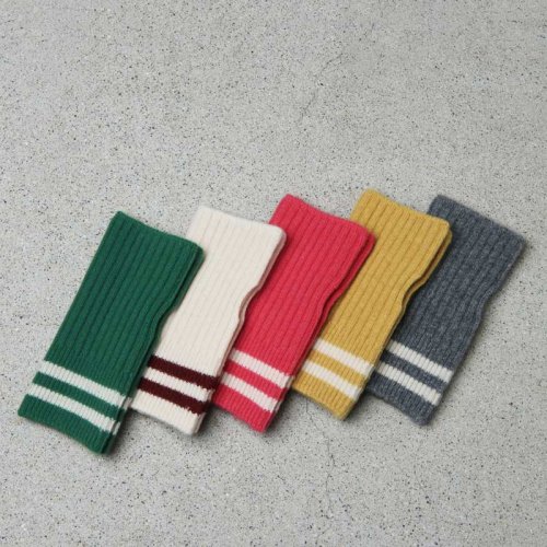 RoToTo (ȥ) STRIPE SEAMLESS HAND WARMER MERINO LAMBS WOOL / ȥ饤ץ쥹ϥɥޡ Υ०