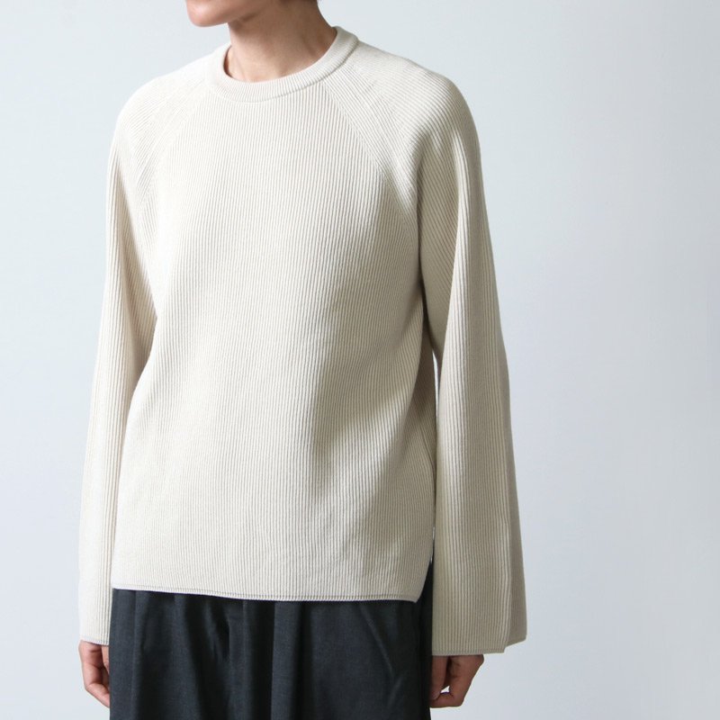 BATONER (バトナー) HARD TWIST WOOK CREW NECK / ハード