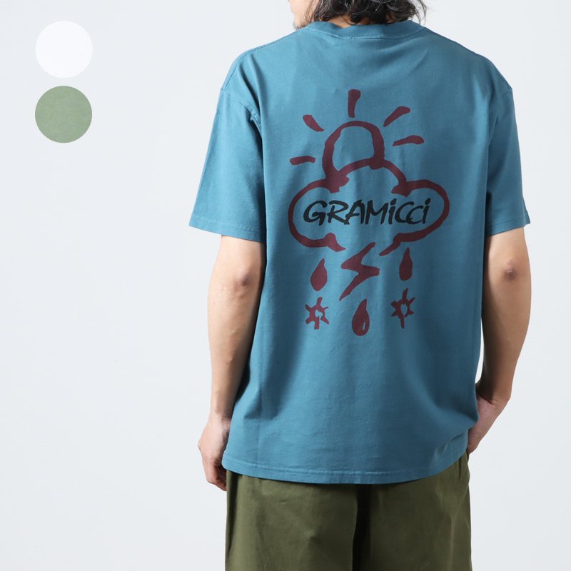 GRAMICCI (グラミチ) Gramicci×ALL WEATHER PROOF ORIGINAL GRAPHIC S/S TEE 2 /  オリジナルグラフィックTシャツ 2