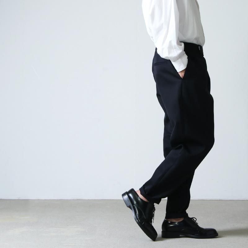 graphpaper selvage wool chef pants-