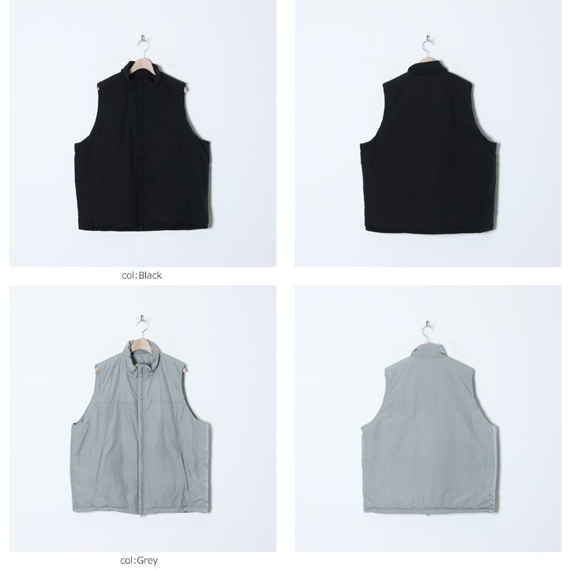 KAPTAIN SUNSHINE (キャプテンサンシャイン) Padding Over Vest