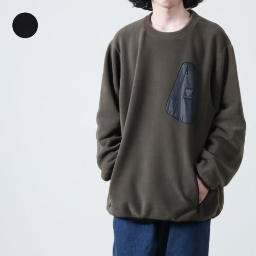South2 West8 (ġȥ) V Neck Army Shirt - Printed Flannel / Camouflage / Vͥå ߡ