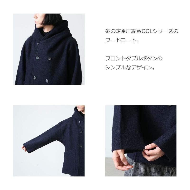 mao made (マオメイド) 圧縮WOOLフードコート