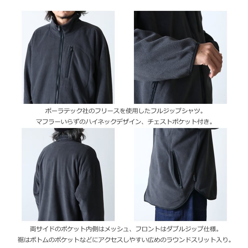 MOUNTAIN EQUIPMENT (マウンテンイクイップメント) RETRO FLEECE SHIRTS / レトロフリースシャツ