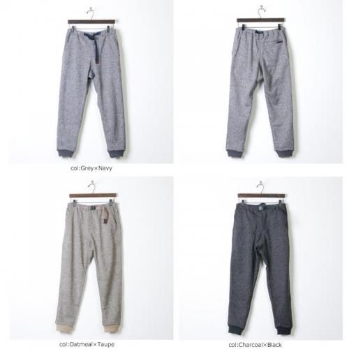 GRAMICCI (グラミチ) BOUNDING KNIT FLEECE NARROW RIB PANTS