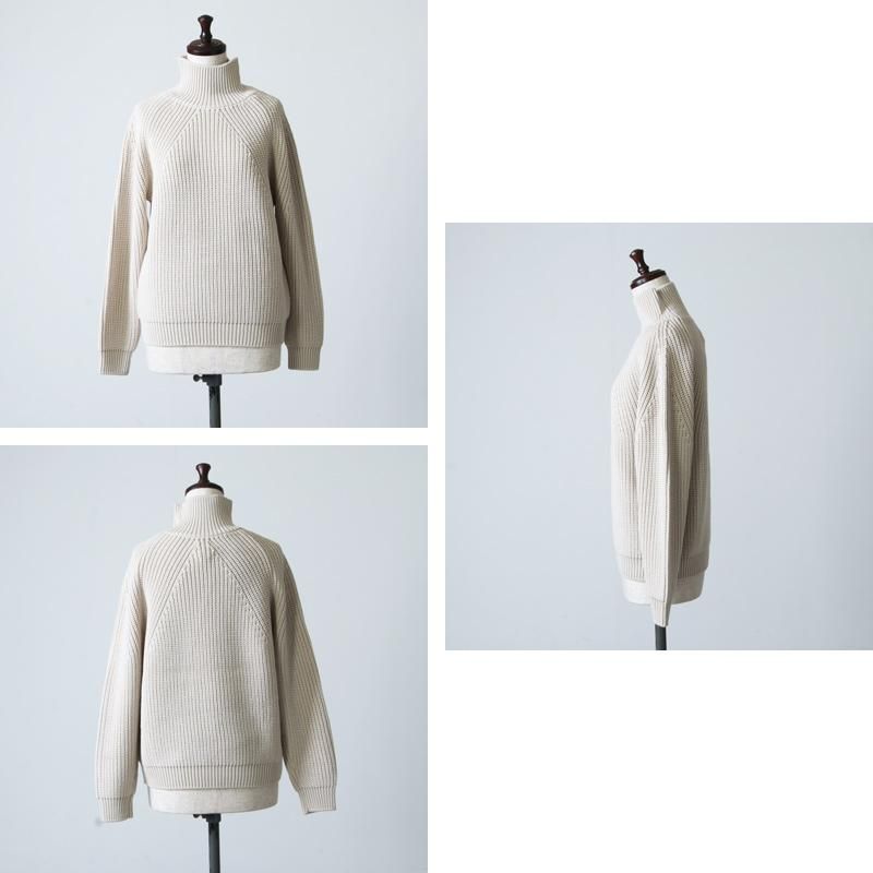 無料発送 BATONER (バトナー) SIGNATURE TURTLE NECK / シグネーチャータートルネック トップス