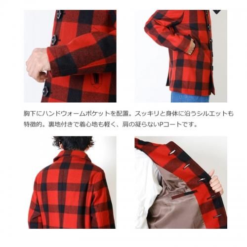 LOLO (ロロ) 総裏 フード付き ビック ウールショートコート