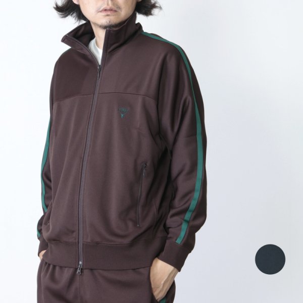 South2 West8 (サウスツーウエストエイト) Trainer Jacket - Poly Smooth / トレーナージャケット