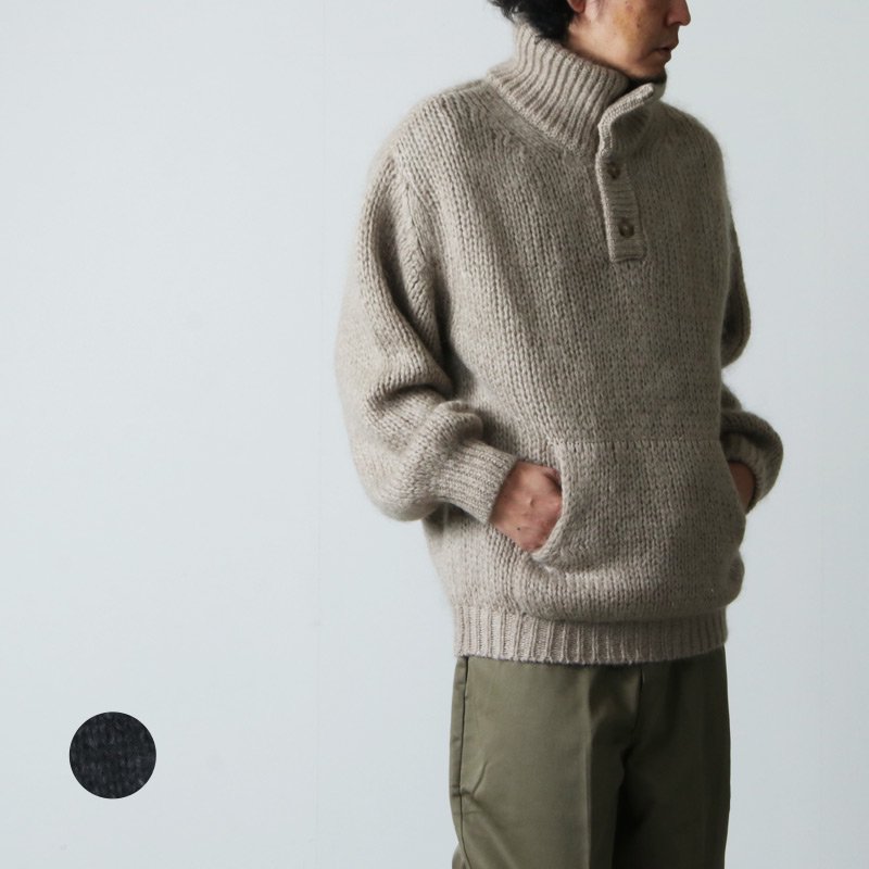 crepuscule (クレプスキュール) mohair lowgage high neck / モヘア