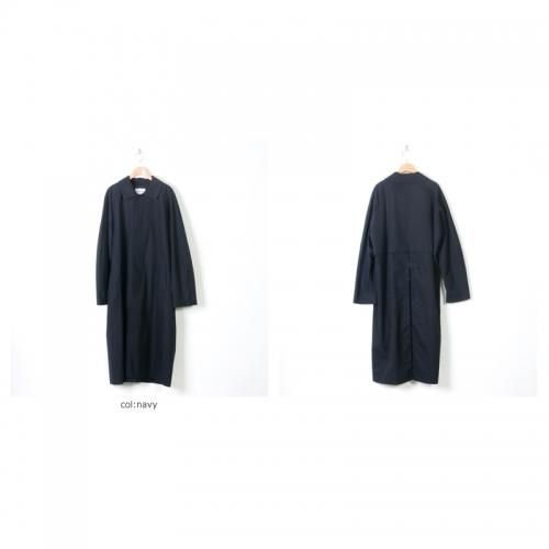 YAECA (ヤエカ) STAINCOLLAR COAT LONG / ステンカラーコート ロング