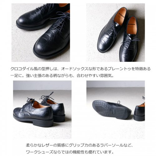 KLEMAN (クレマン) PASTAN #Croco Emboss / パスタン プレーン