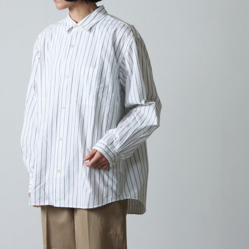 YAECA (ヤエカ) BUTTON SHIRT / ボタンシャツ