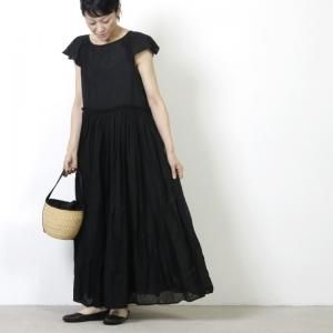 Veritecoeur (ヴェリテクール) コットンリネンボイルフレアスリーブ